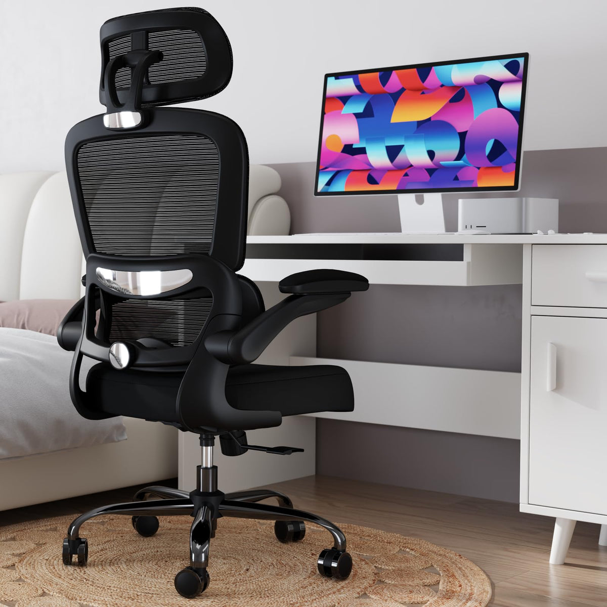 TRALT Office Chair Ergonomic Desk Chair - Gaming Chair with Lumbar Support