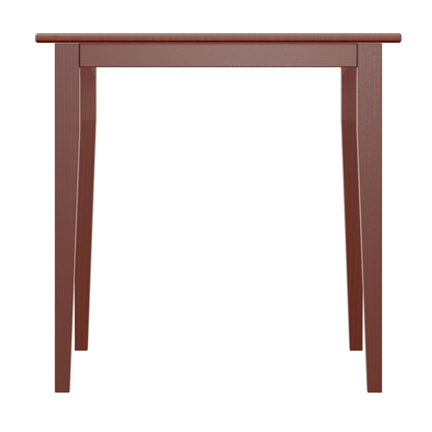 Winsome Groveland 3-Pc Dining Table with 2 Ladder Back Chairs, Walnut