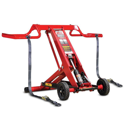 MoJack HDL500 45501 Hydraulic Lift Jack, 500 lb, ZTR & Rider, Locking Bar